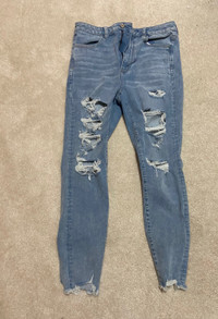 American eagle ripped jeans 