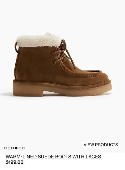 H&M Suede Boots, View more