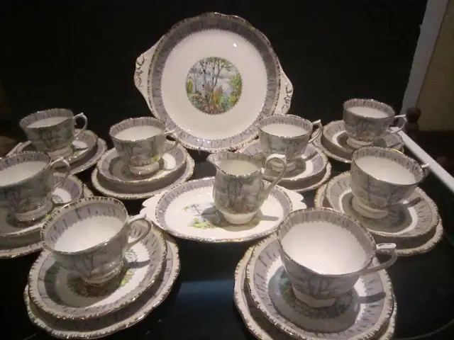 Royal Albert SILVER BIRCH fine bone china | Kitchen & Dining Wares ...