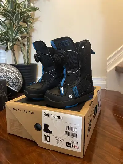 K2 Mini Turbo Junior Snowboard Boots size 10, View more