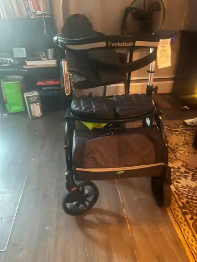 Medical walker /transport chair- Brand New, View more