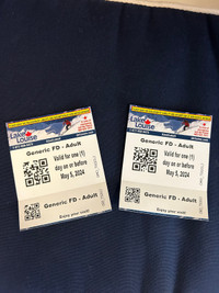 Lake Louise lift tickets. Set of two. 