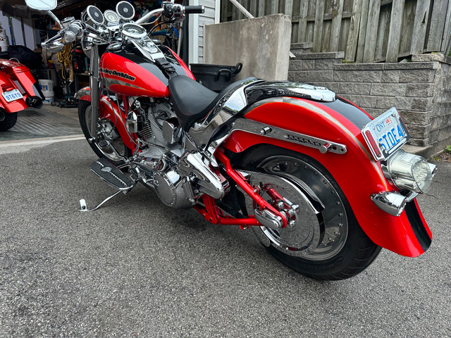 2005 Harley Davidson Fatboy CVO in Street, Cruisers & Choppers in St. Catharines - Image 4