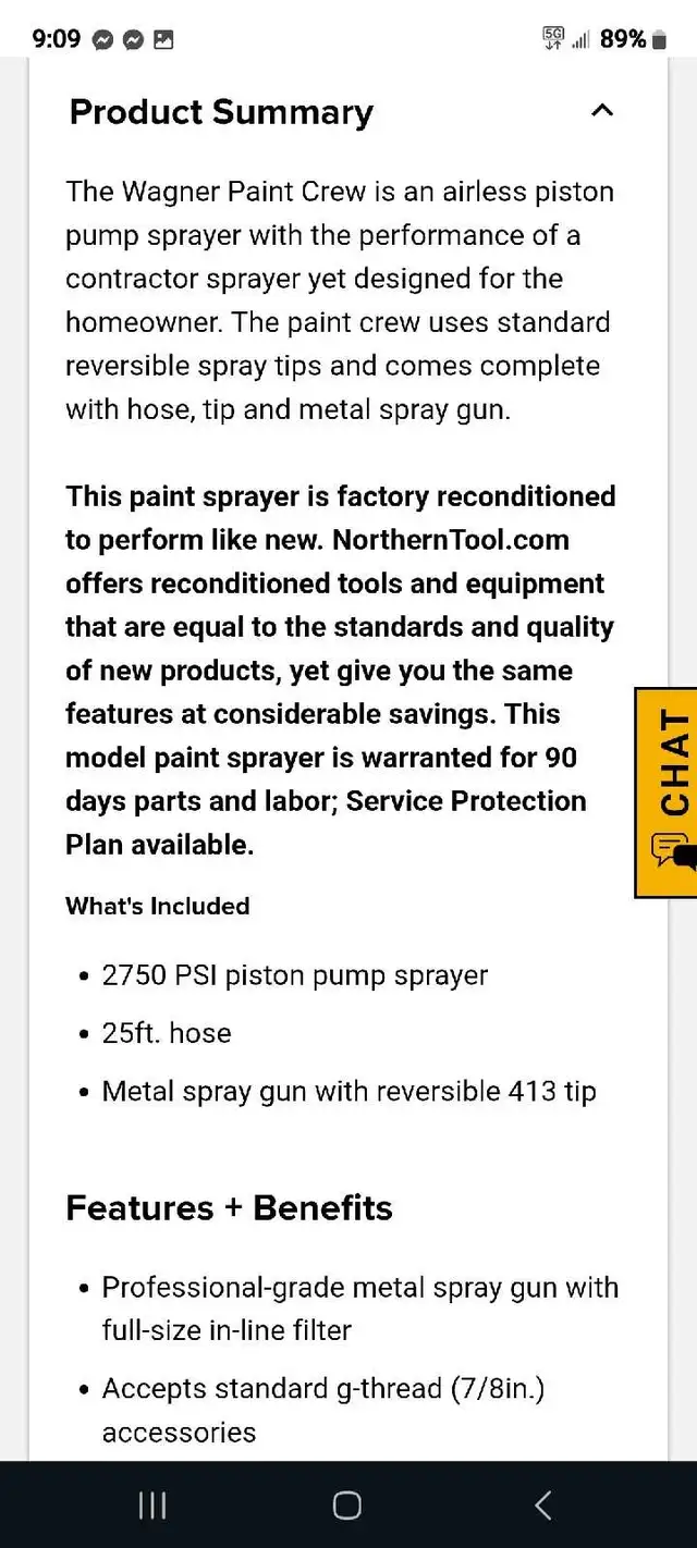 WAGNER PAINT CREW 770 in Painting & Paint Supplies in Hamilton - Image 5