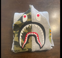 Authentic BAPE shark hoodie