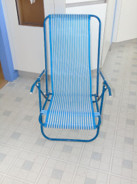 Chaise pliante ajustable pour plage