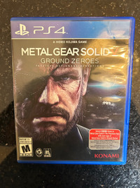 PS4 Metal Gear Solid V game complete 