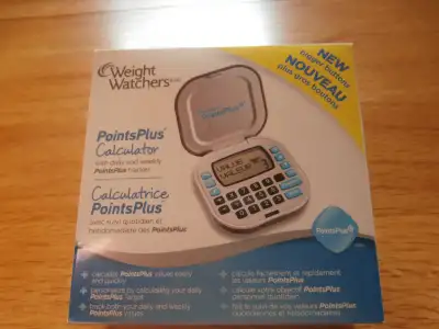 Wt. Watchers Points Plus Calculator + welcome kit
