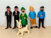 Vintage Tintin Toys