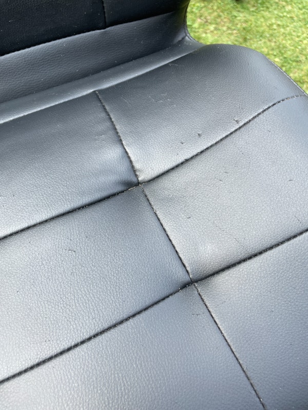 Plush Black Hydraulic Stool, High Back, Swivel Base Chairs