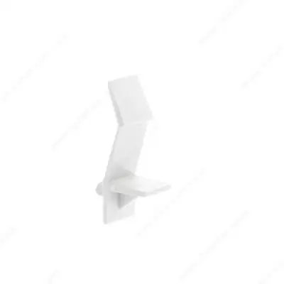 Polypropylene shelf pins white 8pcs BP5847N30/supports tablette, View more
