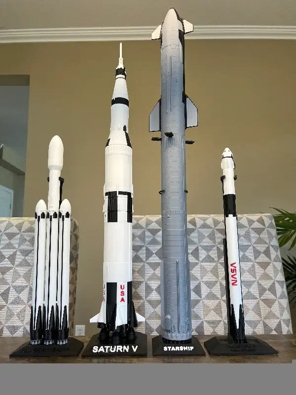 3D Printed Rockets Collection (NASA & SpaceX) in Arts & Collectibles in Ottawa - Image 4