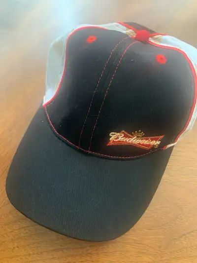 Black, red white Budweiser cap ( new with tag), View more