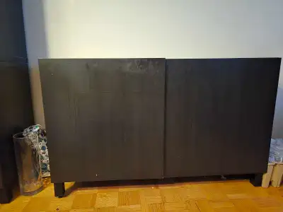 Ikea Black Sideboard, View more