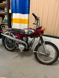 1970 Yamaha 100 L5T-A Motorcycle