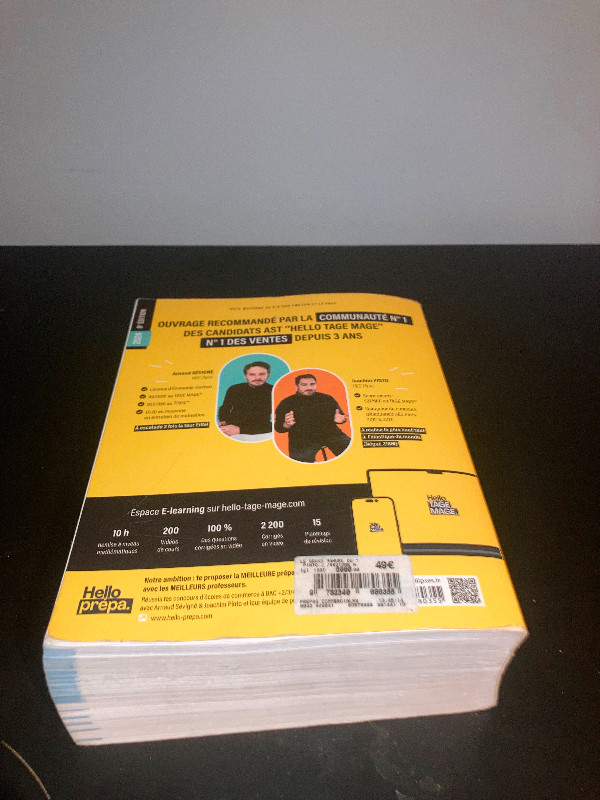 Livre Le Grand manuel du TAGE-MAGE N°1 des ventes Pinto, Sévigné dans Manuels  à Ville de Montréal - Image 2