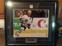 DARCY TUCKER Autographed TORONTO MAPLE LEAFS Framed 16x20 Print 