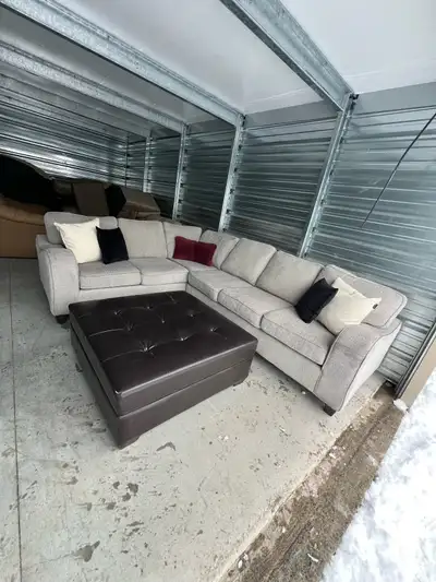 Grey Sectional Couch DELIVERY AVAILABLE, View more