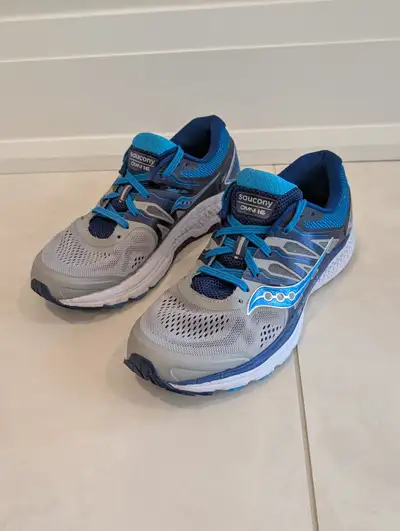 Saucony Omni 16 EVERUN Running Shoes Gray Blue Womens Size 9, View more