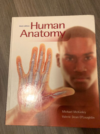 Human anatomy textbook for sale