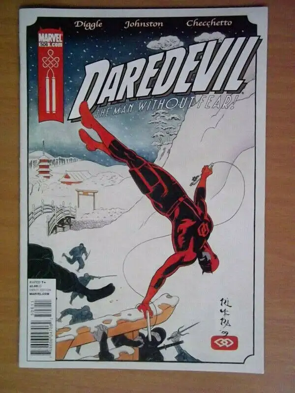 Daredevil #506 Diggle Johnson Checchetto Marvel Comics VF/NM.