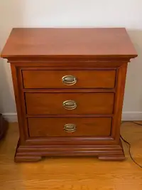 Night Stands Made From Cherry Wood 