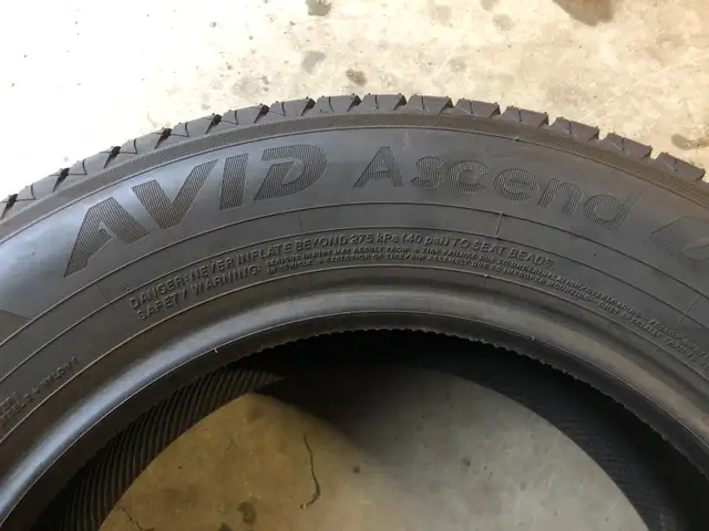 YOKOHAMA AVID ASCEND GT Tires (set of 4) in Tires & Rims in Muskoka - Image 5