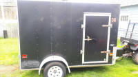 2009 6×10 enclosed trailer aluminum 