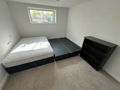 Free Beds, Box-Springs and bookshelf, View more