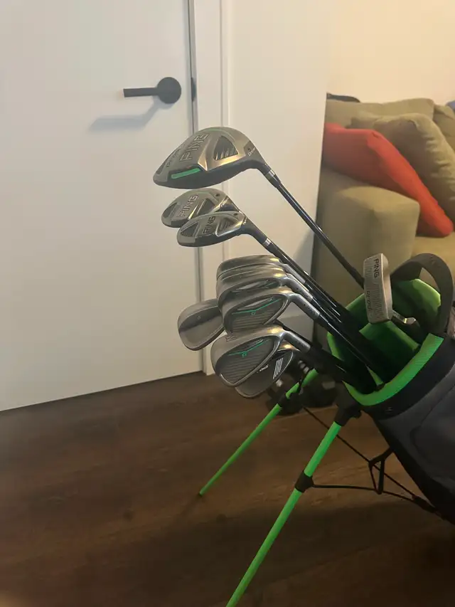 PING Prodigy Golf Clubs with Bag - 11 clubs with Bag in Golf in City of Toronto - Image 4