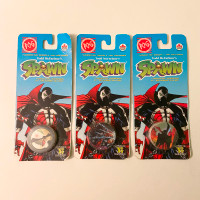 Vintage 1995 Pogs Canada Games Spawn Lot of 3 Packs