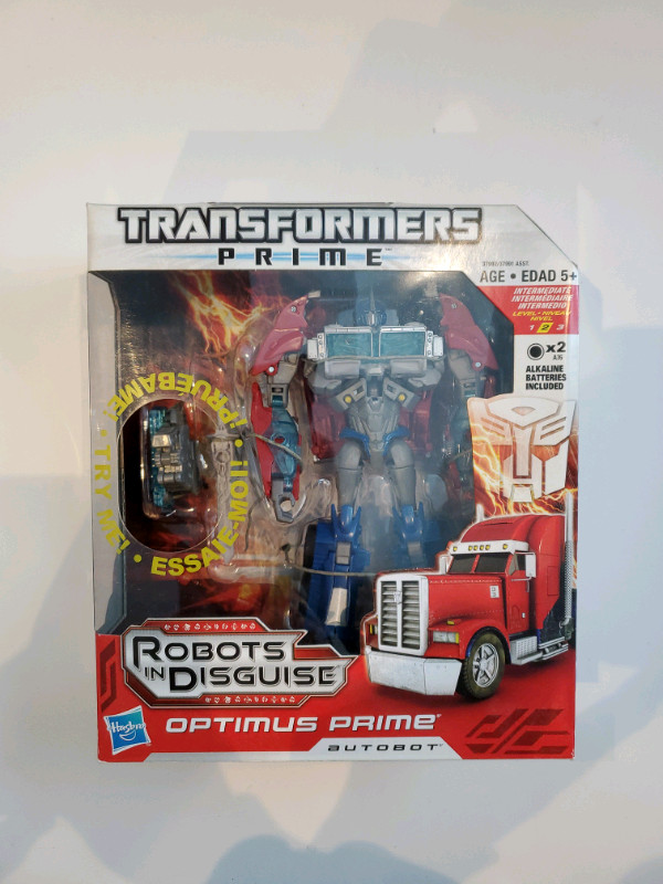 Transformers Prime RID autobot Optimus Prime voyager figure  in Toys & Games in Winnipeg