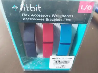 Fitbit 3 pack wristbandsMint/newSize large$15, View more
