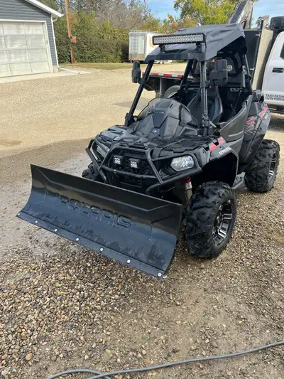 2015 Polaris Ace 570 Electronic Power Steering 3300hrs New Tires / Rims Polaris Removeable Snow Plow...