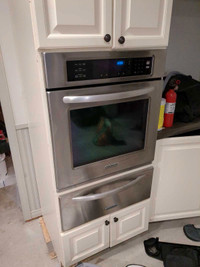 Wall Oven and warming drawer