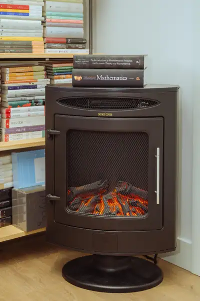 Heater with flame effect, View more