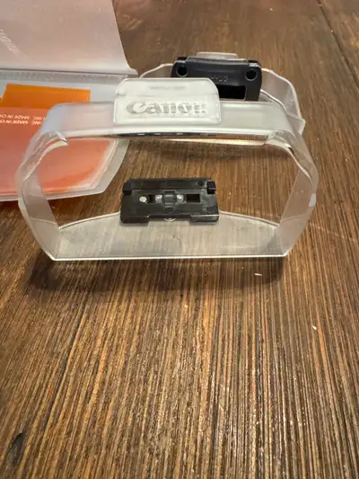 Canon Hot Shoe Covers (2) + Orange Gel Sheet, View more