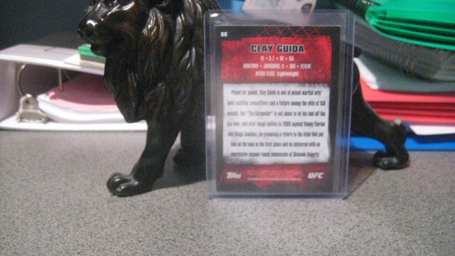 Clay Guida Topps Card in Arts & Collectibles in Edmonton - Image 2