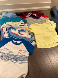 Baby boy size 6-12 months summer clothes