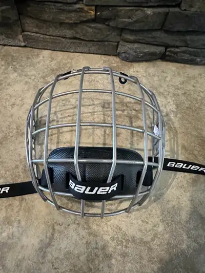 Bauer hockey helmet face cage , View more