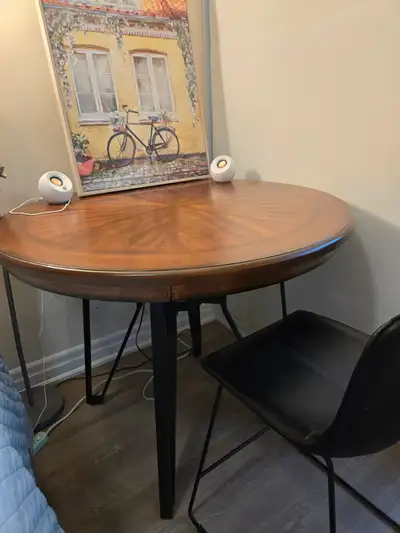 Moving sale-Leo Counter Height Table & 4 Stools, View more