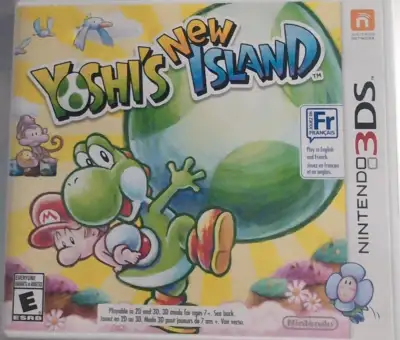 Yoshi's New Island (Nintendo 3DS Game) Includes original case & game Shipping available or pick up i...