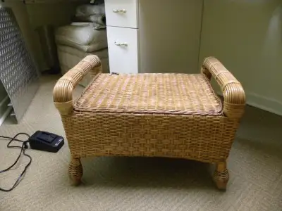 Bamboo/Wicker 3 piece patio set, View more