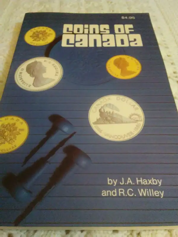 Coins of Canada 8th 1988 Edition - book of Canadian coins
