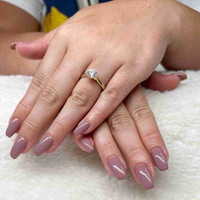 100% Real Gel Nails, Shellac, Pedicures and Manicures 