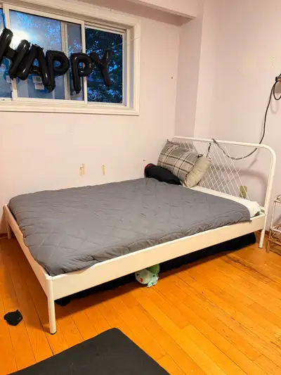 Bed frame with Mattress , View more