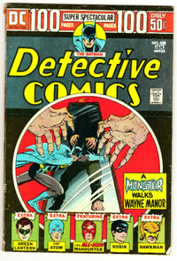 DETECTIVE COMICS 438 A MONSTER WALKS WAYNE MANOR! BATMAN ?????