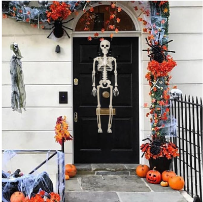 White Plastic Halloween Skeleton 5907, View more