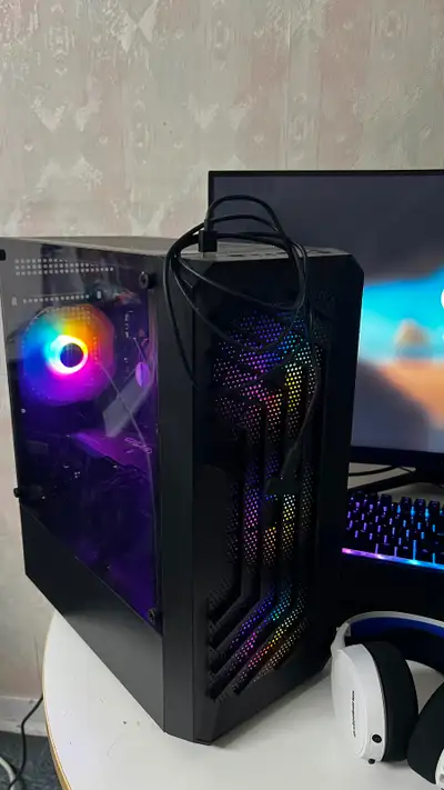 Gaminga PC with all accessories RTX 3060 ti, i7-6700, 16Gb, 1Tb, View more
