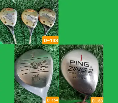2 – GOLF DRIVERS – High End to Entry Level – See Description, View more